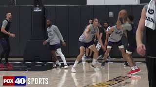 A glimpse into Kings training camp Thursdays evening scrimmage in Sacramento [upl. by Abdul]