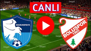 🔴ERZURUMSPOR BOLUSPOR MAÇI CANLI İZLE  eFootball Türkçe Simülasyon [upl. by Irra]