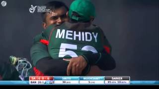 Bangladesh vs South Africa U19 world cup 2016 South Africa Innings [upl. by Ibur814]