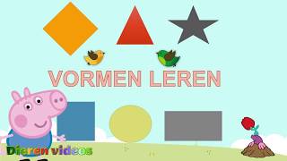 Vormen leren  PEUTER TV  Vormen leren met plaatjes [upl. by Bruce825]