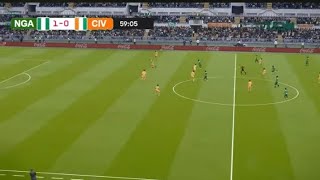 Nigeria vs Ivory Coast – Africa Cup of Nations Match Streaming Pes 21 Simulation Gameplay [upl. by Sicnarf]