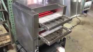 Holman DT14 Double Conveyor Toaster Video [upl. by Delp]