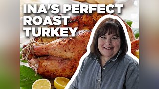 Ina Gartens Perfect Roast Turkey  Barefoot Contessa  Food Network [upl. by Esiocnarf]