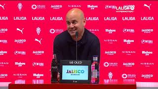 Rueda de prensa Real Sporting vs FC Andorra [upl. by Annairba748]