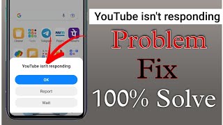 How To Fix YouTube Isnt Responding  YouTube Isnt Responding Problem Ko Fix kaise Kare [upl. by Dibb]