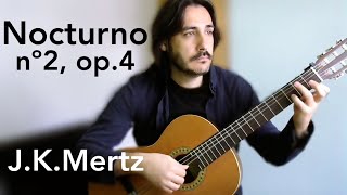 Nocturne nº2 op4 J Mertz guitarraToni Iñiguez [upl. by Tips]