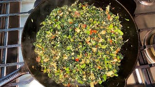 Jamaican Callaloo  CaribbeanPotcom [upl. by Nadirehs68]