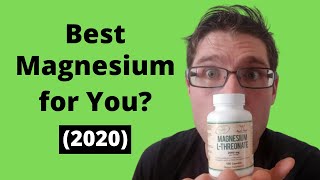 Magnesium LThreonate Benefits BrainAnxietySleep and Side Effects 2020 [upl. by Etan]