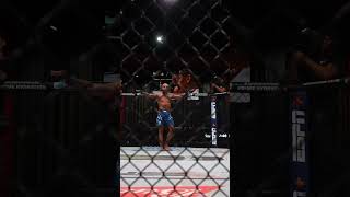 What a powerful elbow by Chris Padilla 😱 UFCVegas97 UFCIndia [upl. by Fernandes]