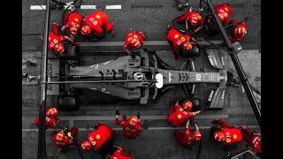 Intense F1 Pit Stop Training [upl. by Sallee]