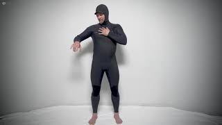 ONeill Hyperfreak 54 Plus Hooded Wetsuit Review [upl. by Esorbma]