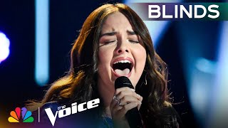 Kamila Kiehne Shines Her Light with Her Cover of quotBlack Velvetquot  The Voice Blind Auditions  NBC [upl. by Udall103]