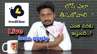 Kreditbee loan app telugu  loan apps telugu for students  loan apps telugu latest [upl. by Obe]