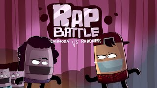 RAP BATTLE CHISMOSA VS RARONESC Pinoy animation [upl. by Treborsemaj179]