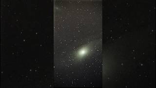 The Andromeda Galaxy Through My Telescope shorts space astronomy [upl. by Bodwell]