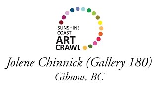 Jolene Chinnick Gallery 180  Sunshine Coast Art Crawl [upl. by Emlyn]