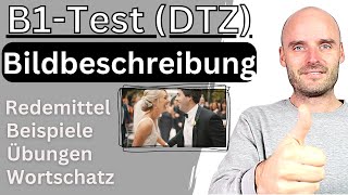 B1 DTZ Bildbeschreibung  TELC DTZ Prüfung [upl. by Lateh]