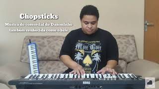 Música do Danoninho Chopsticks  The Celebrated Chop Waltz  O Bife Euphemia Allen  PIANO [upl. by Aitekram]