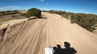 Port Gawler Sand MX Track Yamaha YZ250 [upl. by Kurys142]