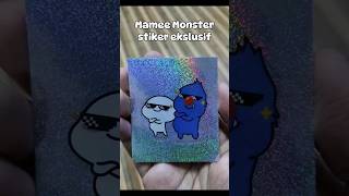 Unboxing Mamee Monster stiker dapat yang cantikk [upl. by Anahpos633]