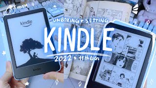 KINDLE 2022 UNBOXING  SET UP📚 11th Generation  Is the Kindle worth it 📚  Kaele [upl. by Messere]