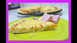 Pizza en Pan Pita  PIZZA FÁCIL EN 10 MINUTOS [upl. by Acceb]