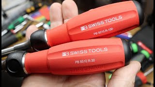 PB Swiss the best ratcheting screwdrivers Priced like Snap On Better performance in some areas [upl. by Kaile]