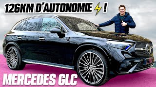 Essai Mercedes GLC 2023 – RECORD d’autonomie en HybrideRechargeable [upl. by Carney]