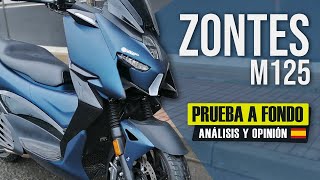 ZONTES M125 2023 ✊🔥 Prueba a Fondo Análisis y Opinión  Review  Test [upl. by Ybok568]