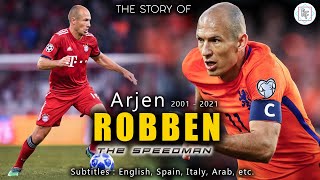 SEBERAPA CEPAT ARJEN ROBBEN THE SPEEDMAN  Bayern Munchen Real Madrid Chelsea PSV [upl. by Alodi]