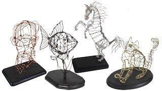 Wire Sculpture  Project 229 [upl. by Garzon904]