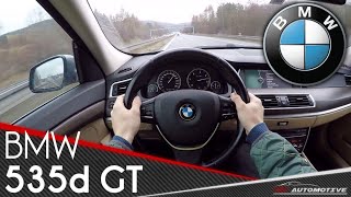 BMW 535d GT POV Test Drive  Powerslide  Acceleration 0  200 kmh [upl. by Alston576]