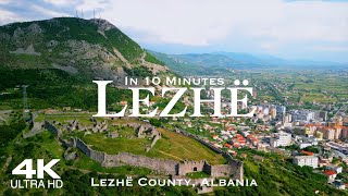 Lezhë 🇦🇱 Lezhe Drone Aerial 4K  Albania Shqipëria lezhë lezhe [upl. by Alber849]