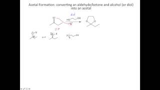 Acetal formation [upl. by Coke283]