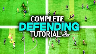 HOW TO DEFEND IN EA FC 25  COMPLETE DEFENDING TUTORIAL [upl. by Nedearb]