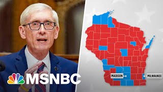 Statewide Win For Evers Exposes Distortion Of Republican Gerrymander Of Wisconsin [upl. by Enasus]