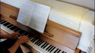 Grade 4 Piano ABRSM B1 The Sun is Setting Alwyn 20132014 [upl. by Eirojram747]