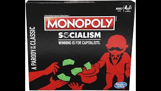 Monopoly Socialism Board Game Parody Adult Party Game [upl. by Icyak92]