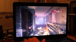 HP ZBook 17 Quadro k3100m Gaming review  Wolfenstein The New Order [upl. by Marden975]