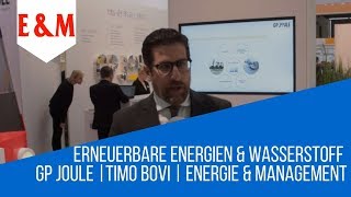 ERNEUERBARE ENERGIEN amp WASSERSTOFF  GP Joule Timo Bovi  Energie amp Management  HANNOVER MESSE [upl. by Enrika]