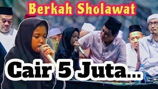 TAK TERDUGA‼️FAIZA GADIS KECIL JAGO SHOLAWAT SUARANYA BIKIN MERINDING  KH ANWAR ZAHID TERBARU [upl. by Orgell]