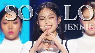 HOT JENNIE  SOLO  제니  SOLO Show Music core 20181215 [upl. by Sacram33]