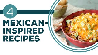 Full Episode Fridays Fantastic Fiesta  4 MexicanInspired Recipes  Taco Dip With Ground Beef [upl. by Haem]