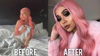 1 HOUR MAKEUP TRANSFORMATION 🤪 [upl. by Elatan]