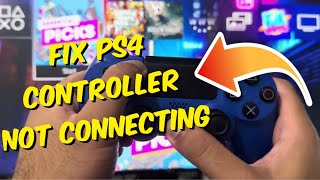 How To Fix PS4 Controller Not Connecting To PS4  2023 Tutorial [upl. by Eilatam]