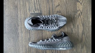 Yeezy 350 V2 COMPACT Slate Onyx  Quick look  On Feet [upl. by Laughlin58]