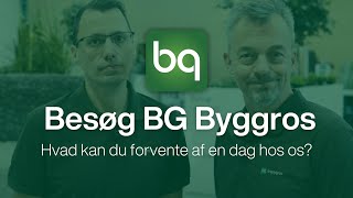 Besøg BG Byggros  Faglige oplæg seminarer og guidet tour i showroom [upl. by Nilpik52]