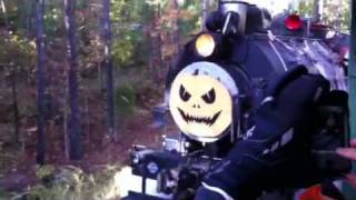 Halloween Train New Hill NC [upl. by Hgielyak]