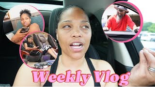 WEEKLY VLOG  ALEXA GETS ATTACKED  ROAD TRIP TO ARKANSAS  SELF CARE DAY  YELLE ADAMS [upl. by Yelad]