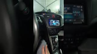 Honda Civic 2013 With Carstereo Pioneer AVHZ5200DAB Installed [upl. by Tasia]